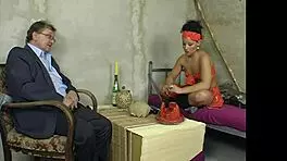 Gipsy pythoness nataly lancaster fucked hard by old pervert tim wetman 😈