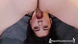 I fuck Lily hard and cover her face!