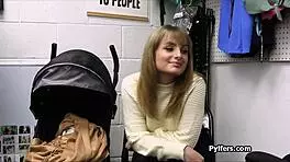 Surprising Office Encounter With Dildo Thief