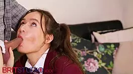 Student gets eaten by teacher and takes facial