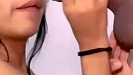 This Yucatecan woman is a delicious petite brunette with long hair and brown eyes.