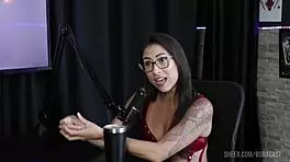 compilados da luciana picchi no bora cast com bruna carlos e matheus caetano - parte 1 watch on sheer red