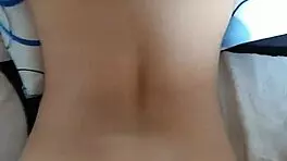 I'm fucking my friend's tight pussy at home