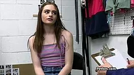 getting fucked for stealing tons of underwear feels so wrong