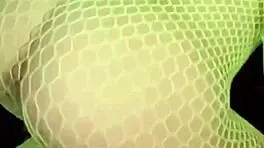 Nadia diamo hot ass fishnet bodysuit twerking slow motion