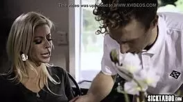 perverted stepmom seduces stepson and girlfriend