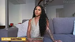 Big Booty Brazilian Shakes While Riding Huge Cock