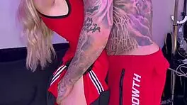 Tattooed Stud Fucking Young 18+ Student Girl Roughly With Big Cock