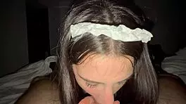 me culie a la enfermera latina con grandes tetas