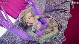 Alternative anal slut enjoys getting filled with big cock and face covered in cum