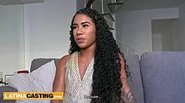 Big Booty Brazilian Shakes While Riding Huge Cock