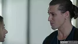 Young Babe Blows Big Cock Deeply