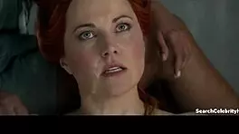 Lucy Lawless and Katrina Law in Spartacus