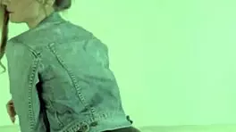 Do You Like My Leather Skirt, Blonde Teen Masturbating