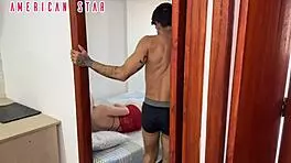 Enquanto a madrasta saiu ele tirou a virgindade da meia irm� novinha de 18 anos parte 1