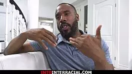 Asian Babysitter Fucked By Big Black Cock