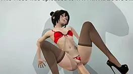 skinny teen 18+ banged by two cocks in group