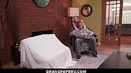 Cute skinny teen seduces with big dick encounter