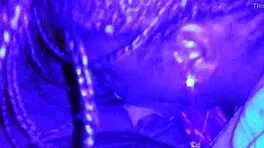 Ebony Teen 18+ Gags On Latin Dick.