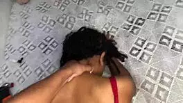 anal creampie - boyfriend fucks my tight asshole with force and cums inside