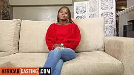 Super Tight Black Teen 18+ Pussy Drilled Deep Pov Missionary By Big White Cock