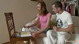 Teen Blonde Erika Lets Oliver Fuck Her Ass And Pussy