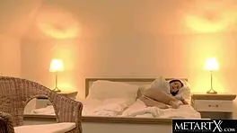 i see this hot sexy model strokin her pussy to a intense orgasm