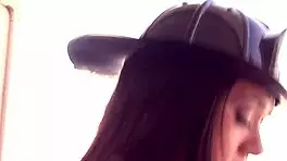 Young firewoman, put out my flaming limb?