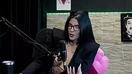 Slutty Stripper Shows Big Tits And Wet Pussy After Swallowing Cum - Leticia Braga