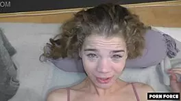 Spare Some Change For Her First Time On Camera