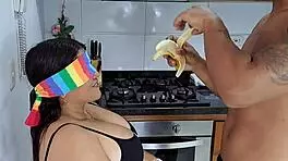 Big Titted Stepmom Delivers Delicious Blowjob Passionately