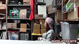 Young Terrified Teen Caught Shoplifting In Store