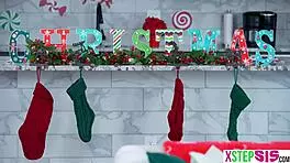 Bratty Teen 18+ Stepsis Khloe Kapri Got What She Wanted For Christmas