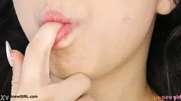 Asian Teen Model Shows Her Body