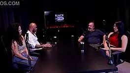 Trans And Man Car Threesome