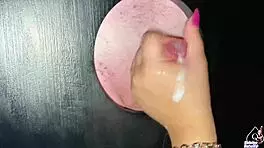 is my wife doing glory hole with a stranger?