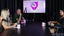 Val Mineirinha's Bora Cast Compilations with Bruna Carlos on Sheer Red