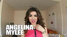 teen amateurs compete in rough sloppy blowjob deepthroat contest