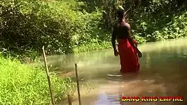 An amateur bbc pornstar turns an african mid year festival into a celebration in a village stream - meeting a village maiden