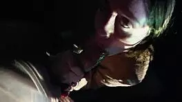 Double facial surprises young woman in passionate encounter