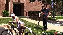 tiny ebony ho cum faced 😈