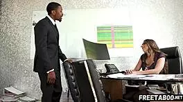 Secretary Gia Derza Gets Caught In Unexpected Situation By Boss Isiah Maxwell - Full Movie On Freetaboo Net