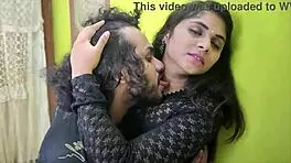 Horny Indian College Girl Enjoys Private Fun with Boyfriend in Bedroom