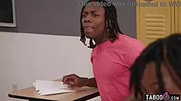 Detention gangbang with anal and dp of teen student haley spades