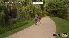 Hey, I spotted this cute blonde with a tight pussy in the park and gave her a rough fuck.