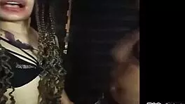 The story unfolds as the boyfriend visits, leading to a quick fuck in the living room before discovery