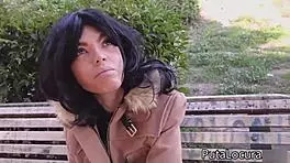 putalocura: la sexy española dayana acepta reto de torbe en pillada