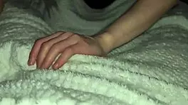 European Blonde Wakes Friend For First Massage