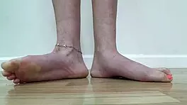 Sassy petite blonde deepthroats and rims to swallow cum