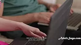 Cheerleader chooses nerd over jock for virginity loss, Melody Marks Diego Perez